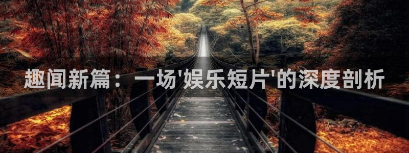 狗子28app：趣闻新篇：一场\'娱乐短片\'的深度剖析